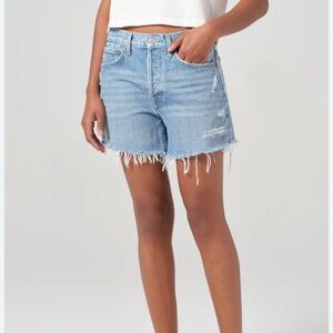 Agolde Women’s Parker Long Shorts Sz 29 Color Swapmeet